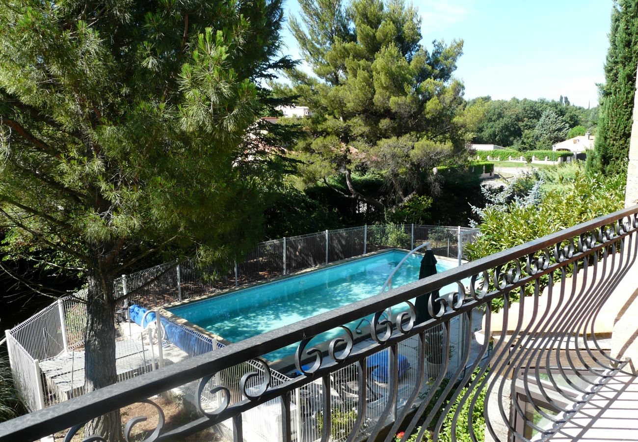 Townhouse in Châteauneuf-le-Rouge - Vacation rental pool CHATEAUNEUF LE ROUGE LS7-80