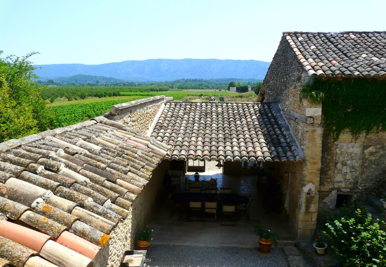 Villa in Gordes - Vacation rental house with pool GORDES LS2-107