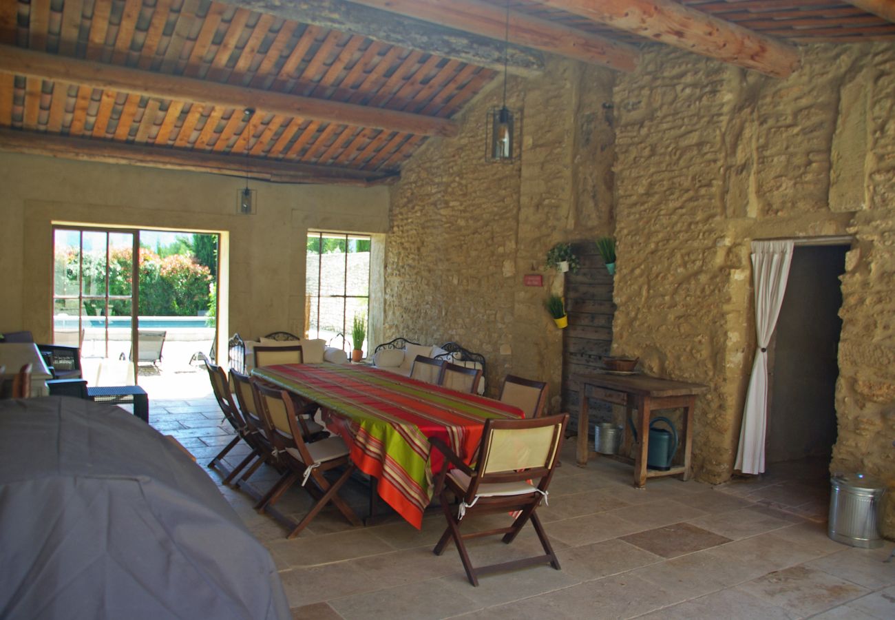 Villa in Gordes - Vacation rental house with pool GORDES LS2-107