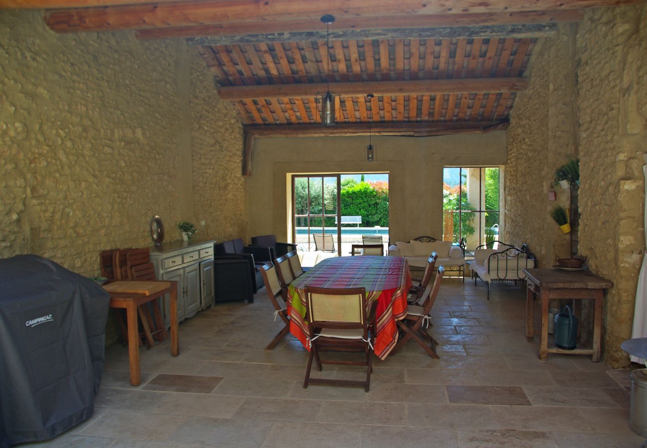 Villa in Gordes - Vacation rental house with pool GORDES LS2-107