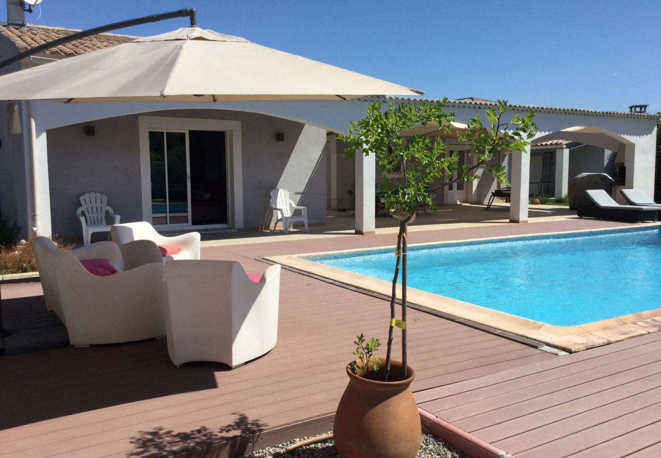 Holiday rental LE THOR villa for rent private pool