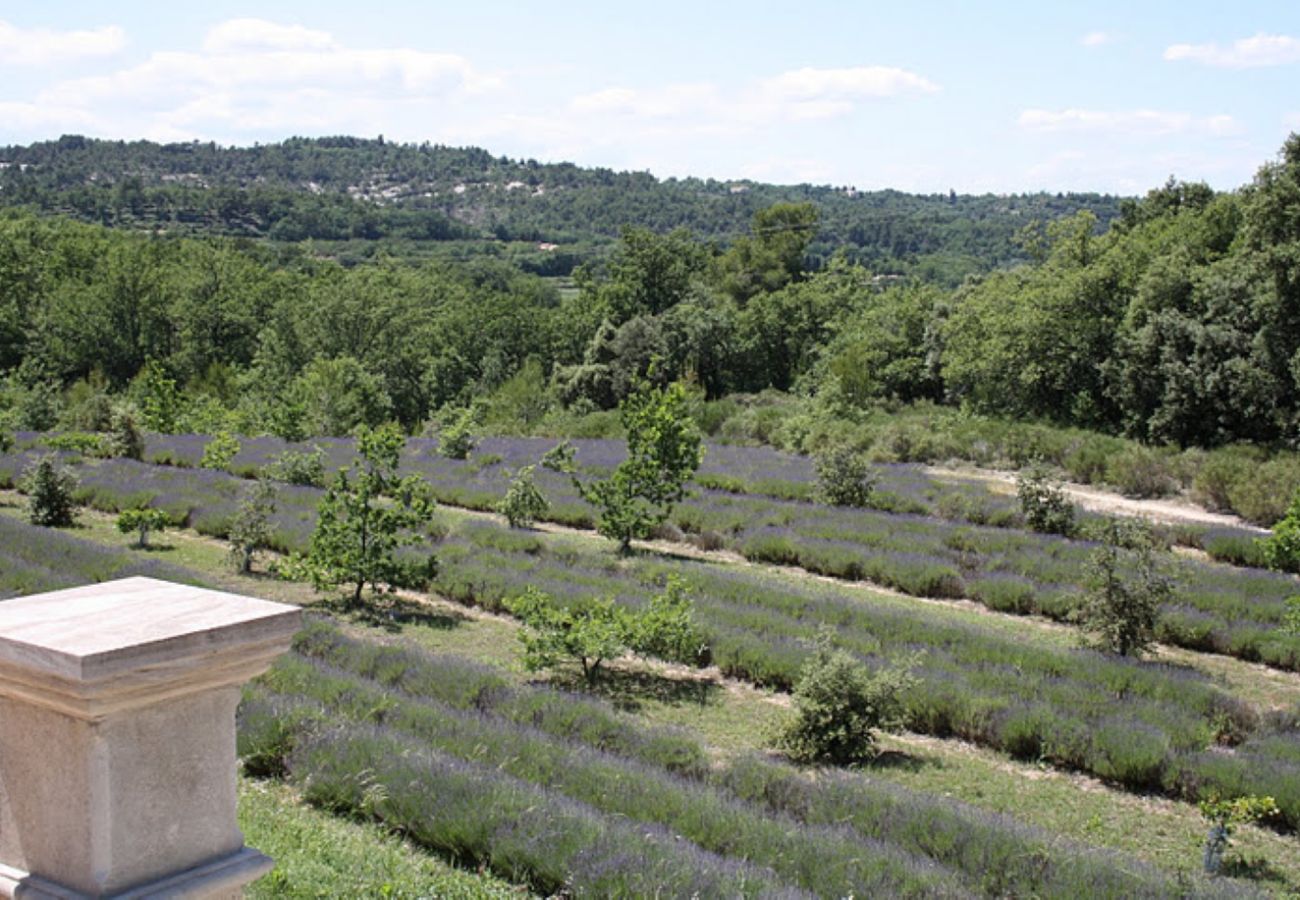 Holiday rental BONNIEUX building to rent garden