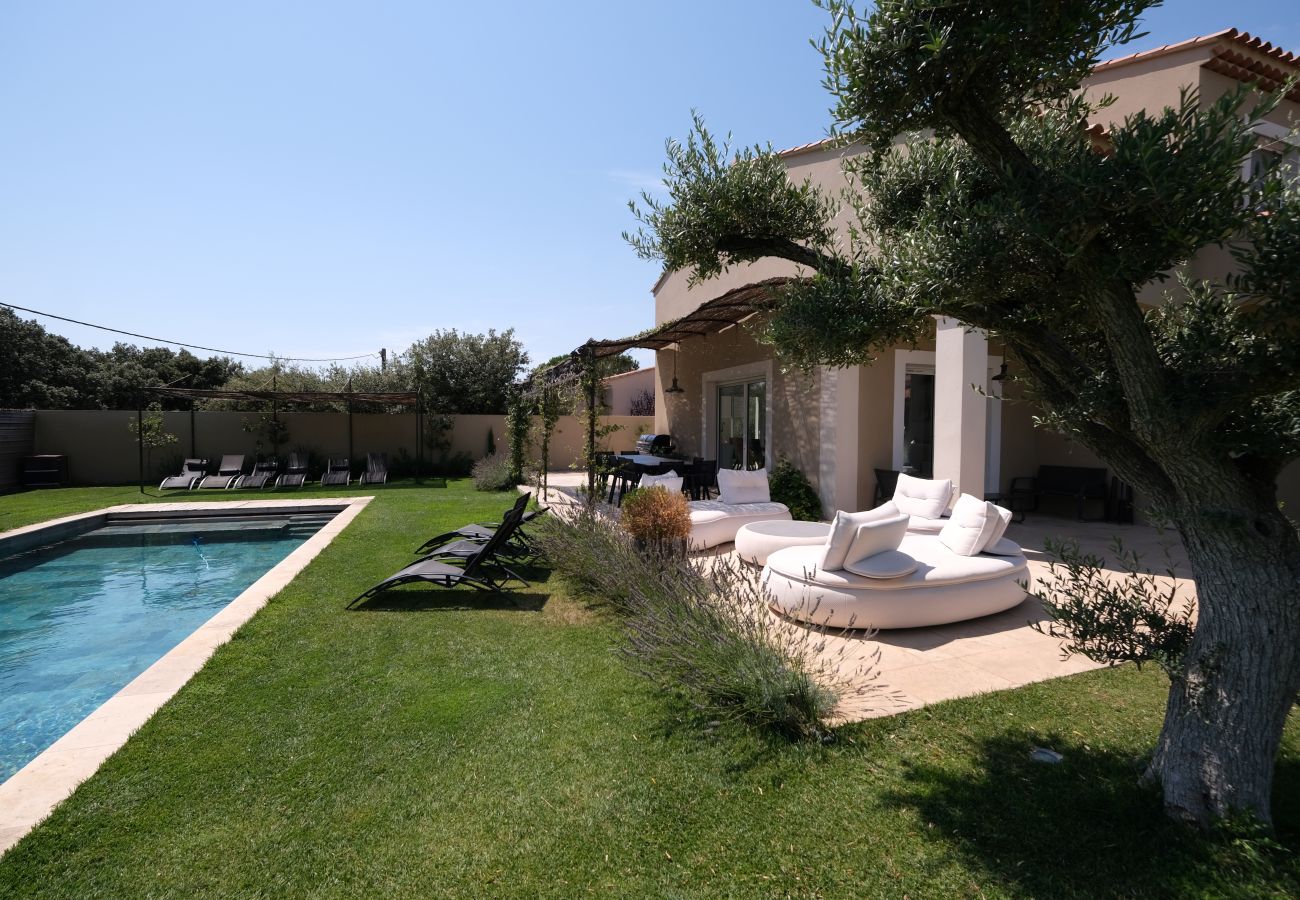 Villa in Aureille - Vacation rental house with pool AUREILLE LS1-401