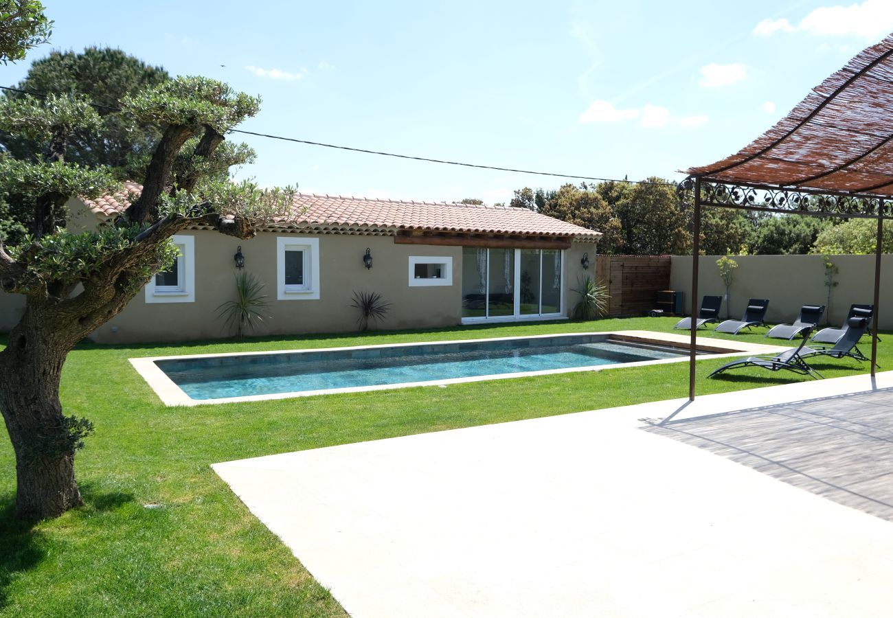 Villa in Aureille - Vacation rental house with pool AUREILLE LS1-401