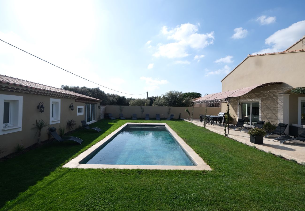 Villa in Aureille - Vacation rental house with pool AUREILLE LS1-401