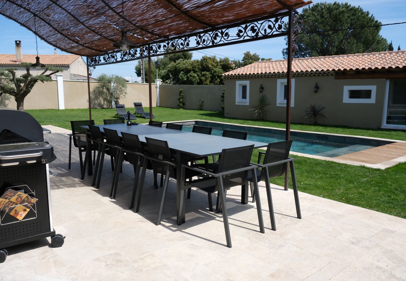 Villa in Aureille - Vacation rental house with pool AUREILLE LS1-401