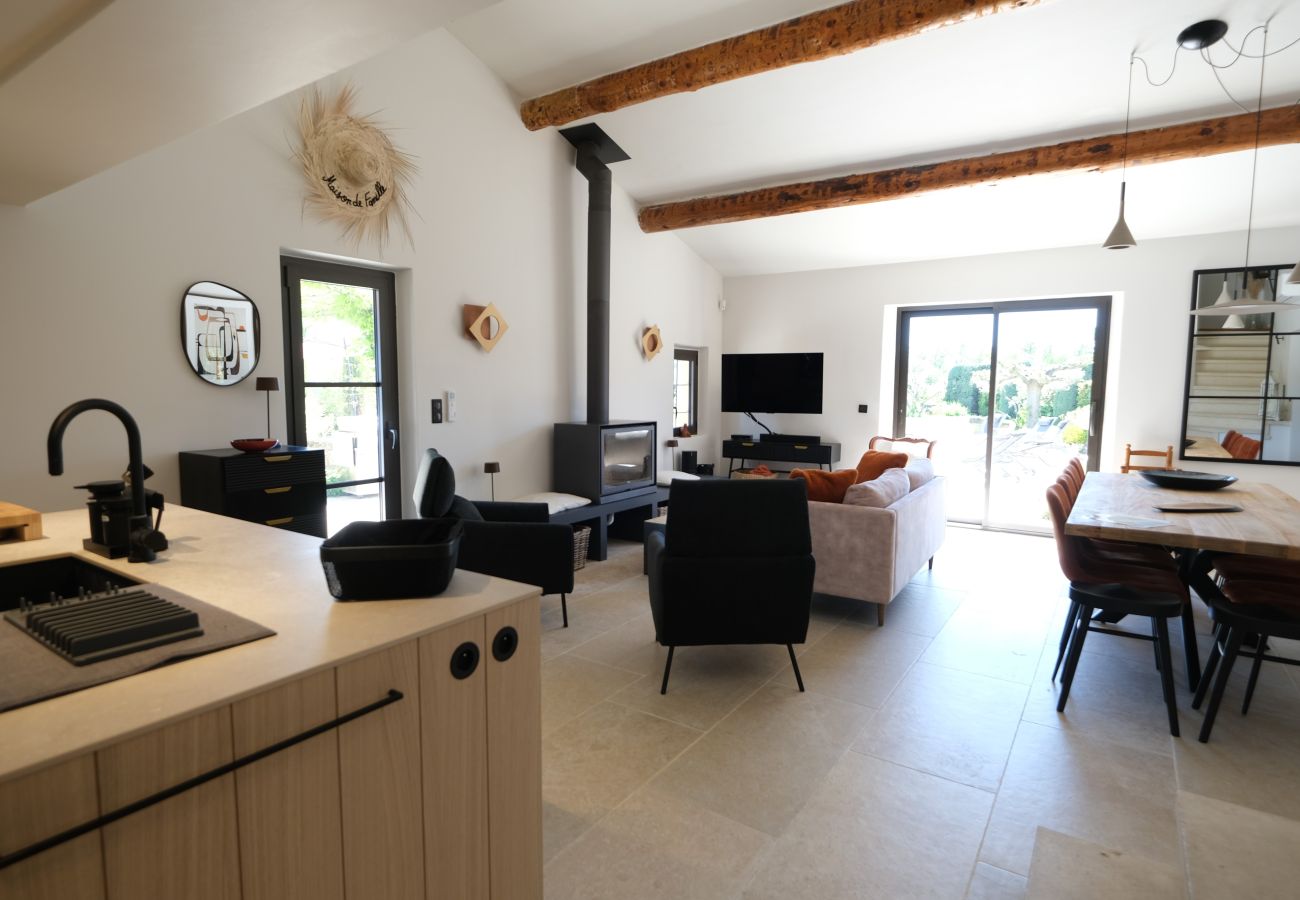 Villa in Robion - Vacation rental house with pool ROBION LS2-326