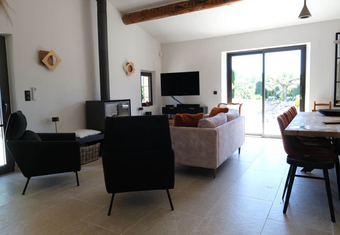 Villa in Robion - Vacation rental house with pool ROBION LS2-326