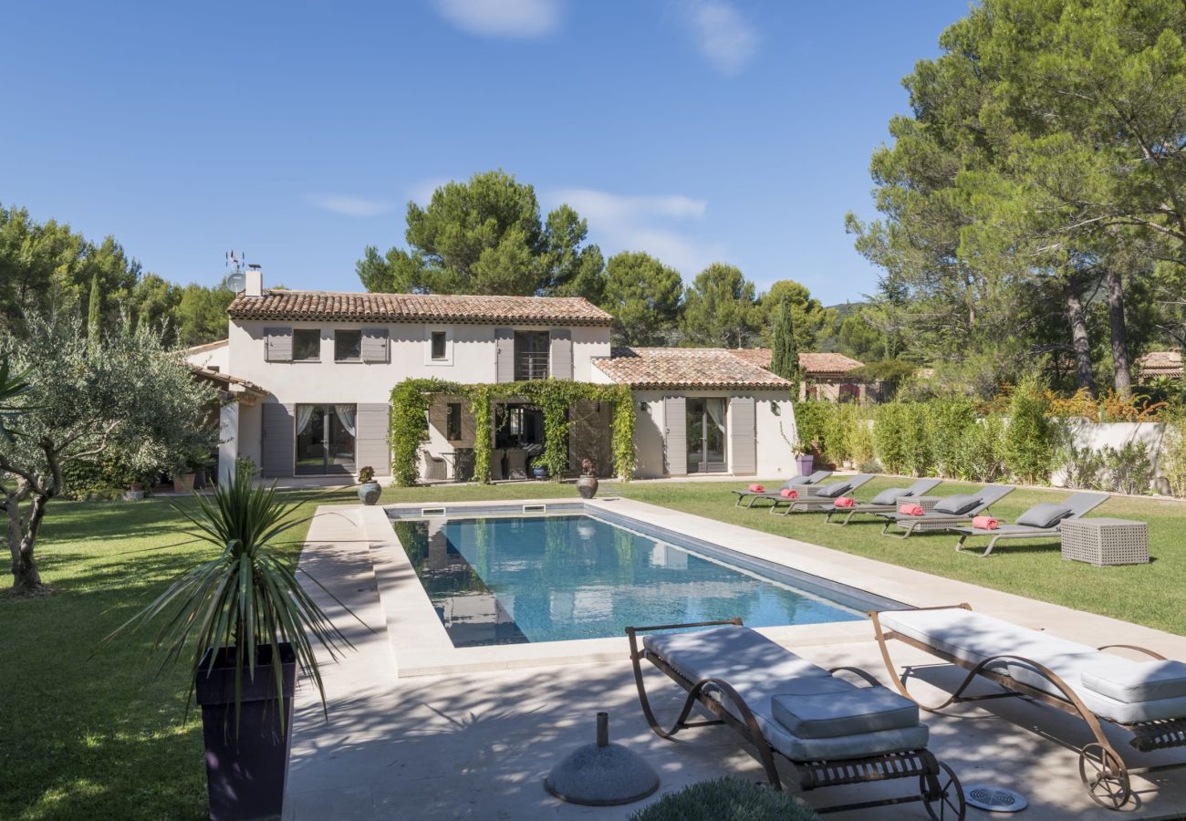 Villa in Lourmarin - Vacation rental house with pool LOURMARIN LS2-385