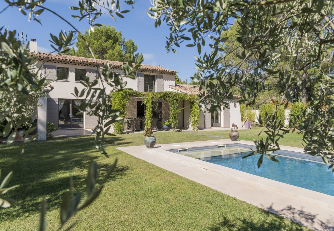 Villa in Lourmarin - Vacation rental house with pool LOURMARIN LS2-385