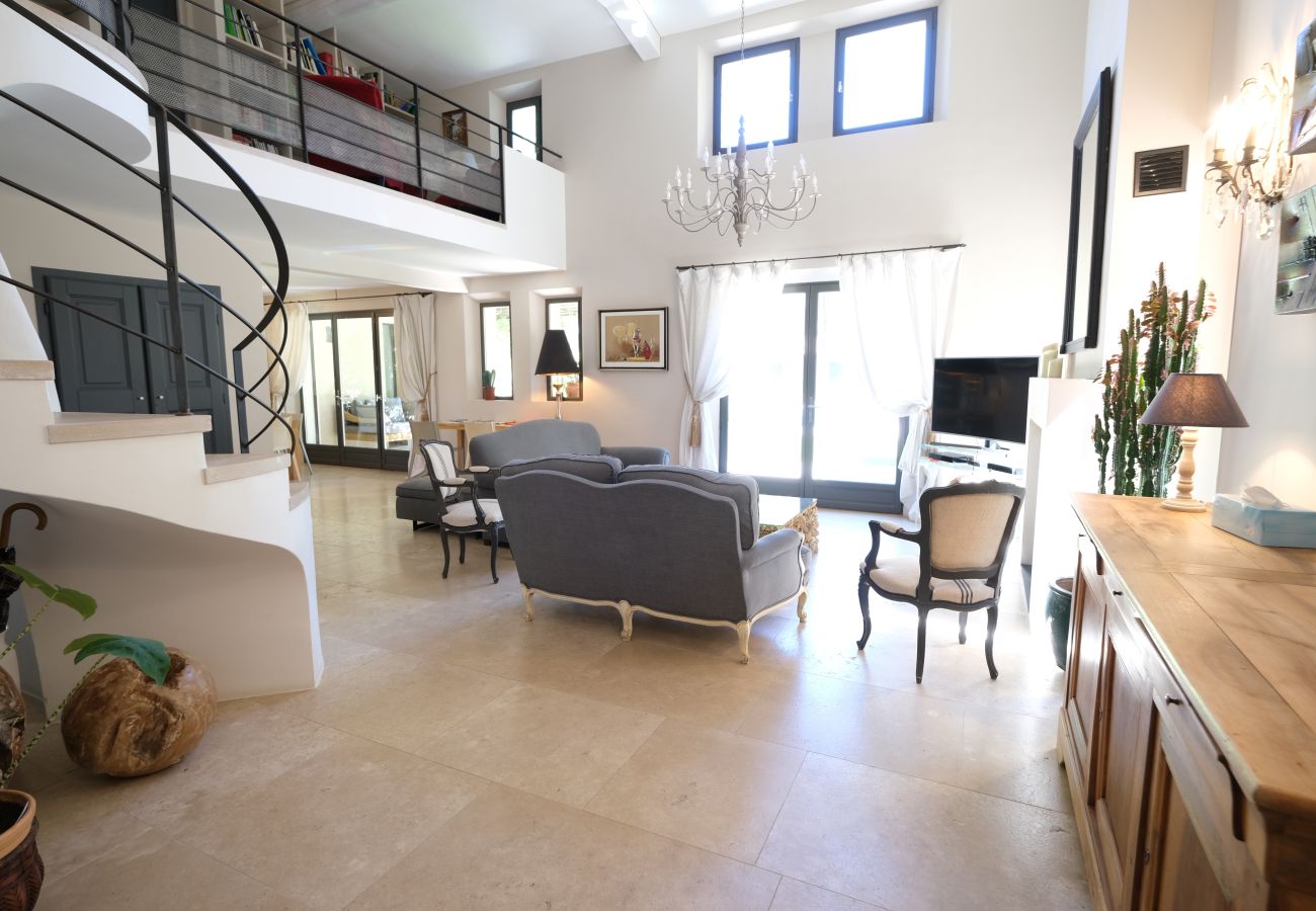 Villa in Lourmarin - Vacation rental house with pool LOURMARIN LS2-385