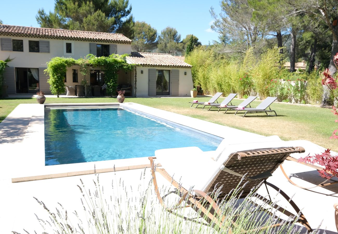 Villa in Lourmarin - Vacation rental house with pool LOURMARIN LS2-385