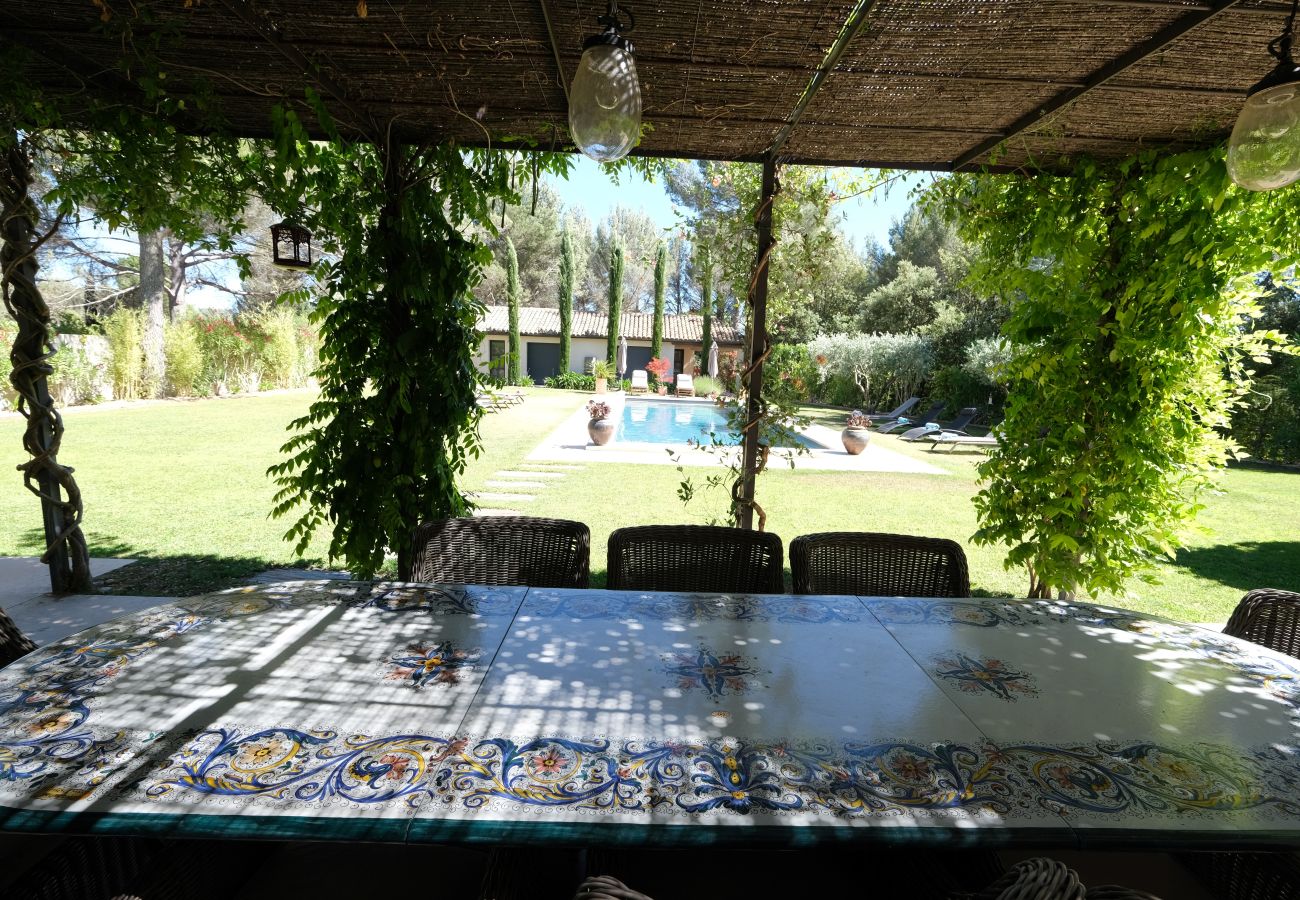 Villa in Lourmarin - Vacation rental house with pool LOURMARIN LS2-385