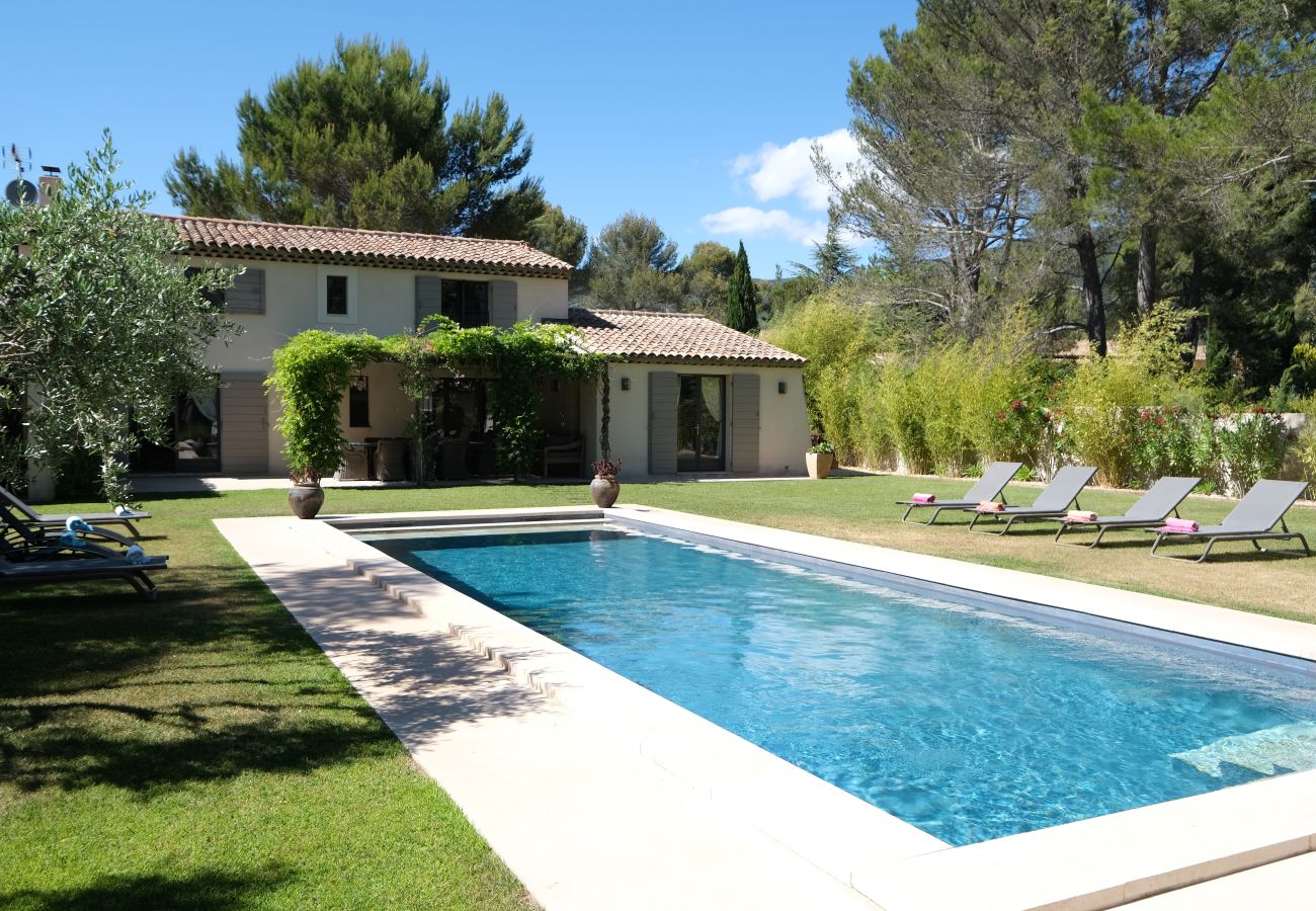 Villa in Lourmarin - Vacation rental house with pool LOURMARIN LS2-385