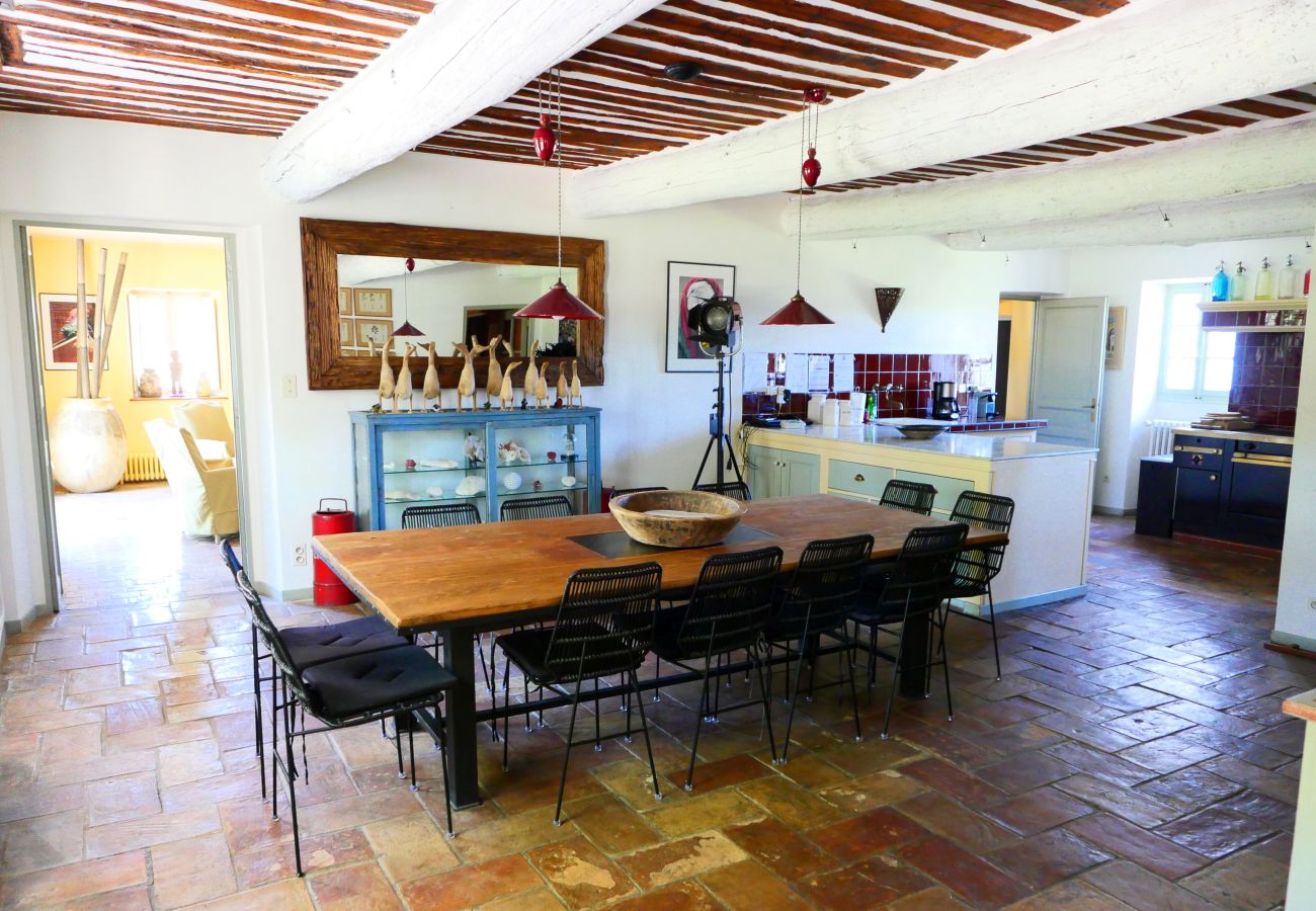 Villa in Cavaillon - Vacation rental farm with pool LES VIGNERES LS2-17