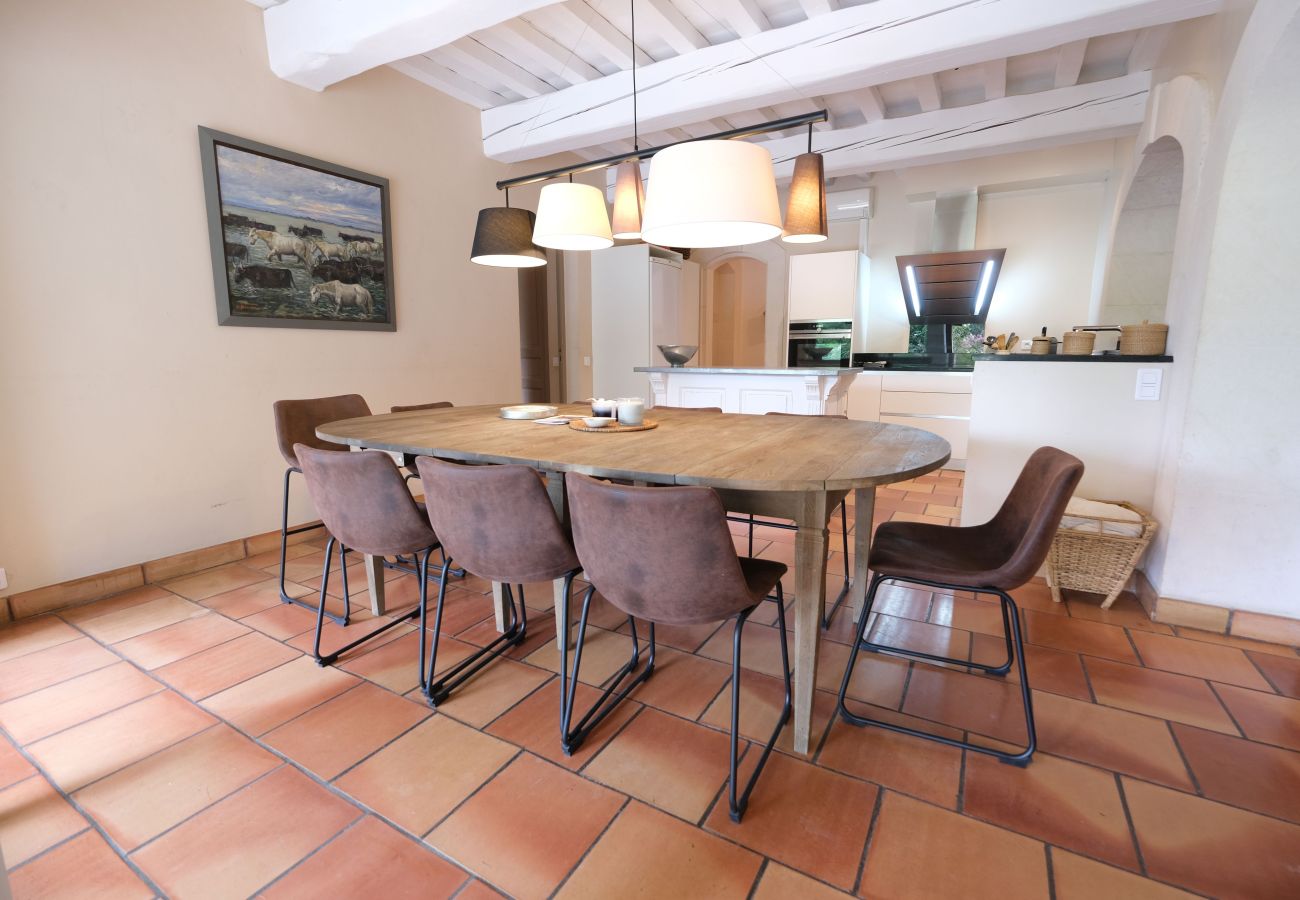 Villa in Tarascon - Villa with heated pool and tennis Fontvieille LS1-448