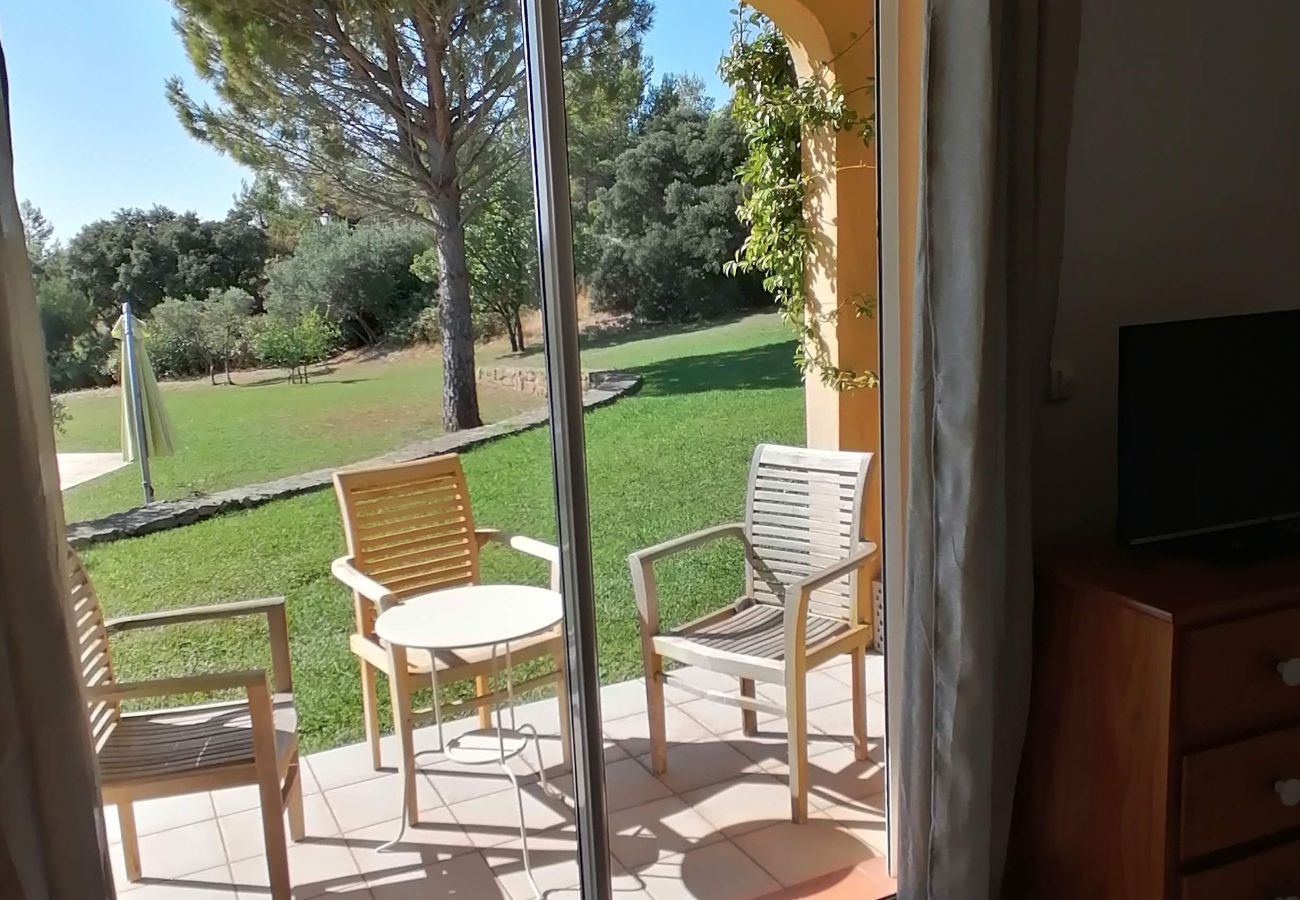 Villa in Aureille - Holiday rental villa view and pool AUREILLE LS1-449