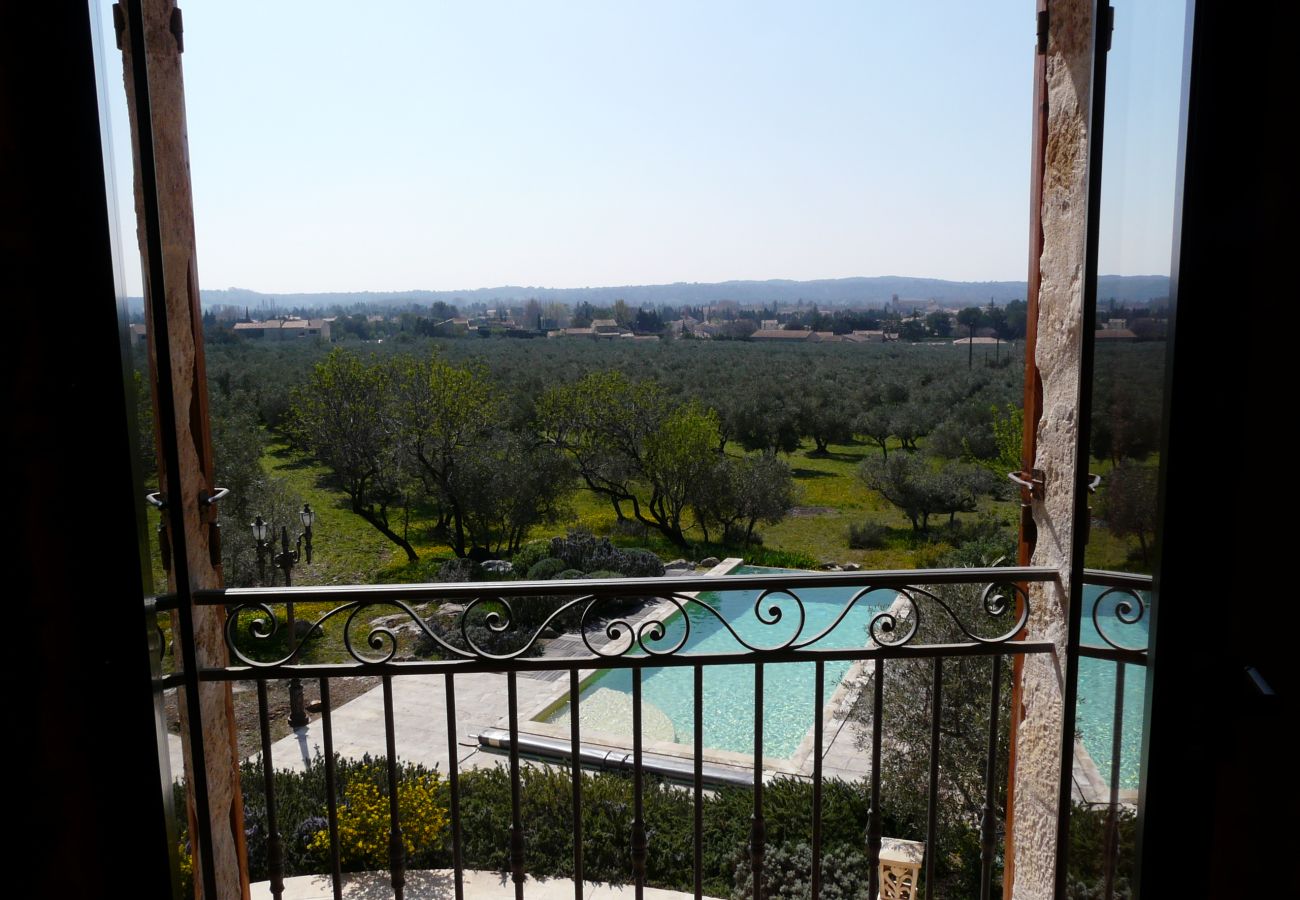 Villa à Mouriès - Location vacances maison piscine MOURIES LS1-174