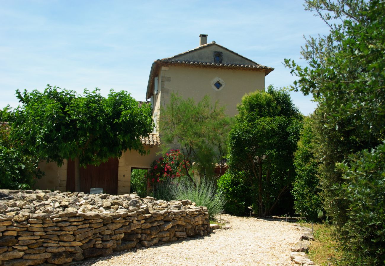 Ferme à Gordes - Location vacances maison piscine GORDES LS2-107 