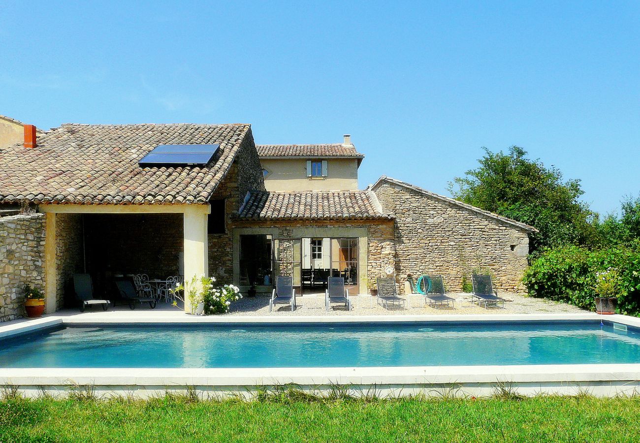 Ferme à Gordes - Location vacances maison piscine GORDES LS2-107 