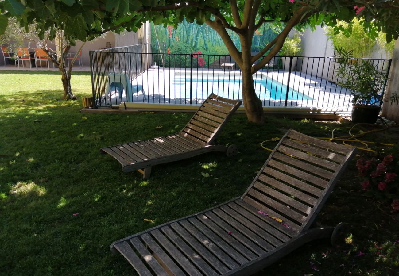 Maison à Avignon - Location vacances maison piscine AVIGNON LS6-284