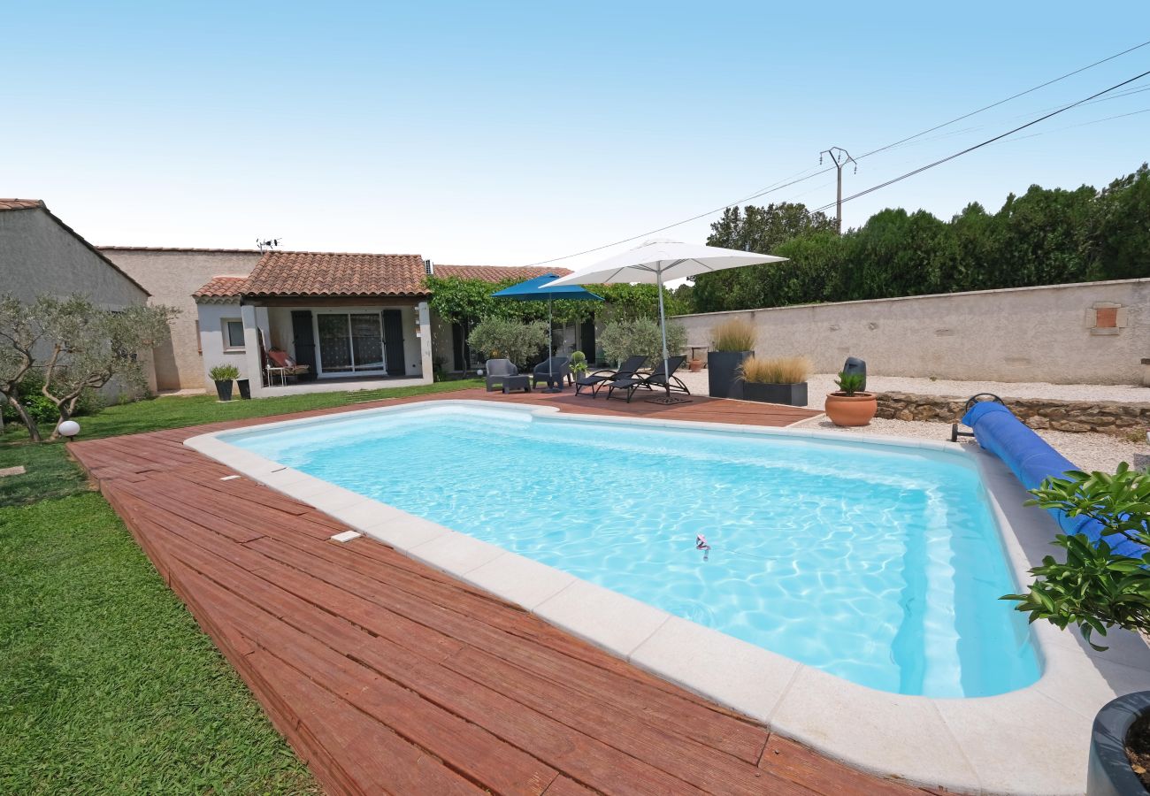 Maison à Mouriès - Location vacances maison piscine MOURIES LS1-312