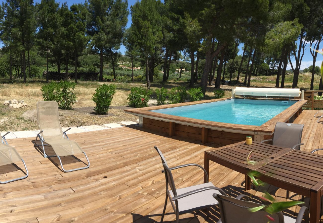 Maison à Maussane-les-Alpilles - Location vacances maison piscine MAUSSANE LES ALPILLES LS1-314