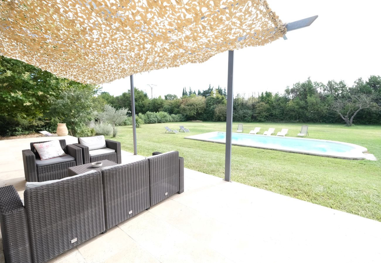 Villa à Mouriès - Location vacances maison piscine MOURIES LS1-343