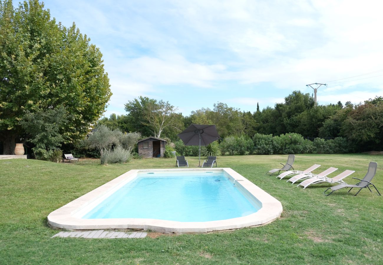 Villa à Mouriès - Location vacances maison piscine MOURIES LS1-343