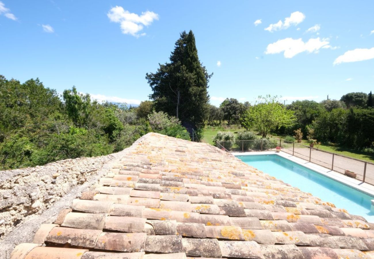 Ferme à Carpentras - Location vacances piscine CARPENTRAS LS4-374