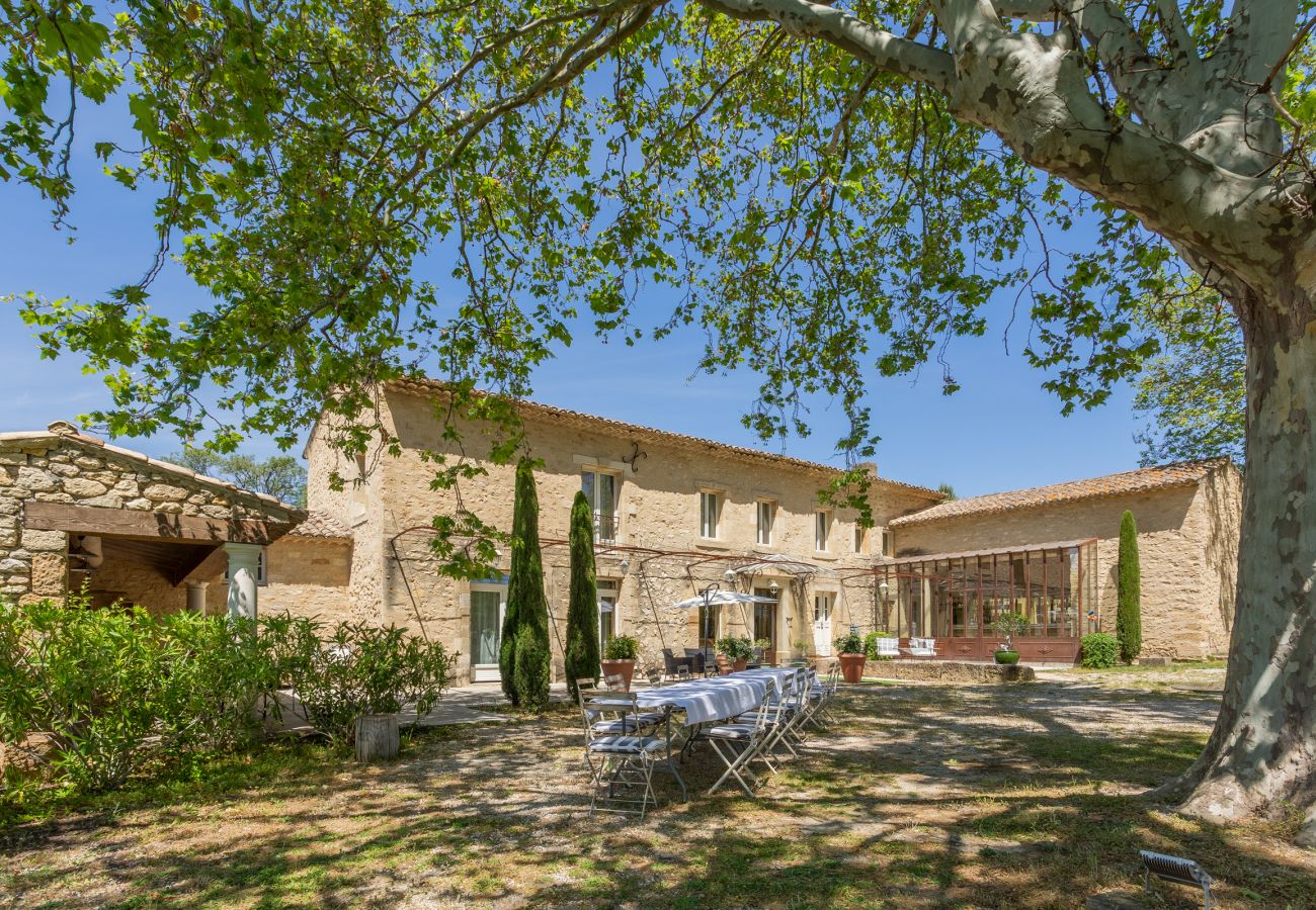 Ferme à Cavaillon - Location vacances mas piscine LES TAILLADES LS2-11