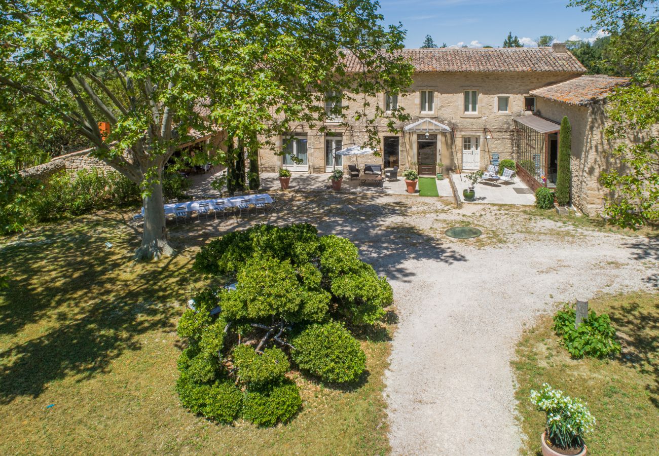 Ferme à Cavaillon - Location vacances mas piscine LES TAILLADES LS2-11