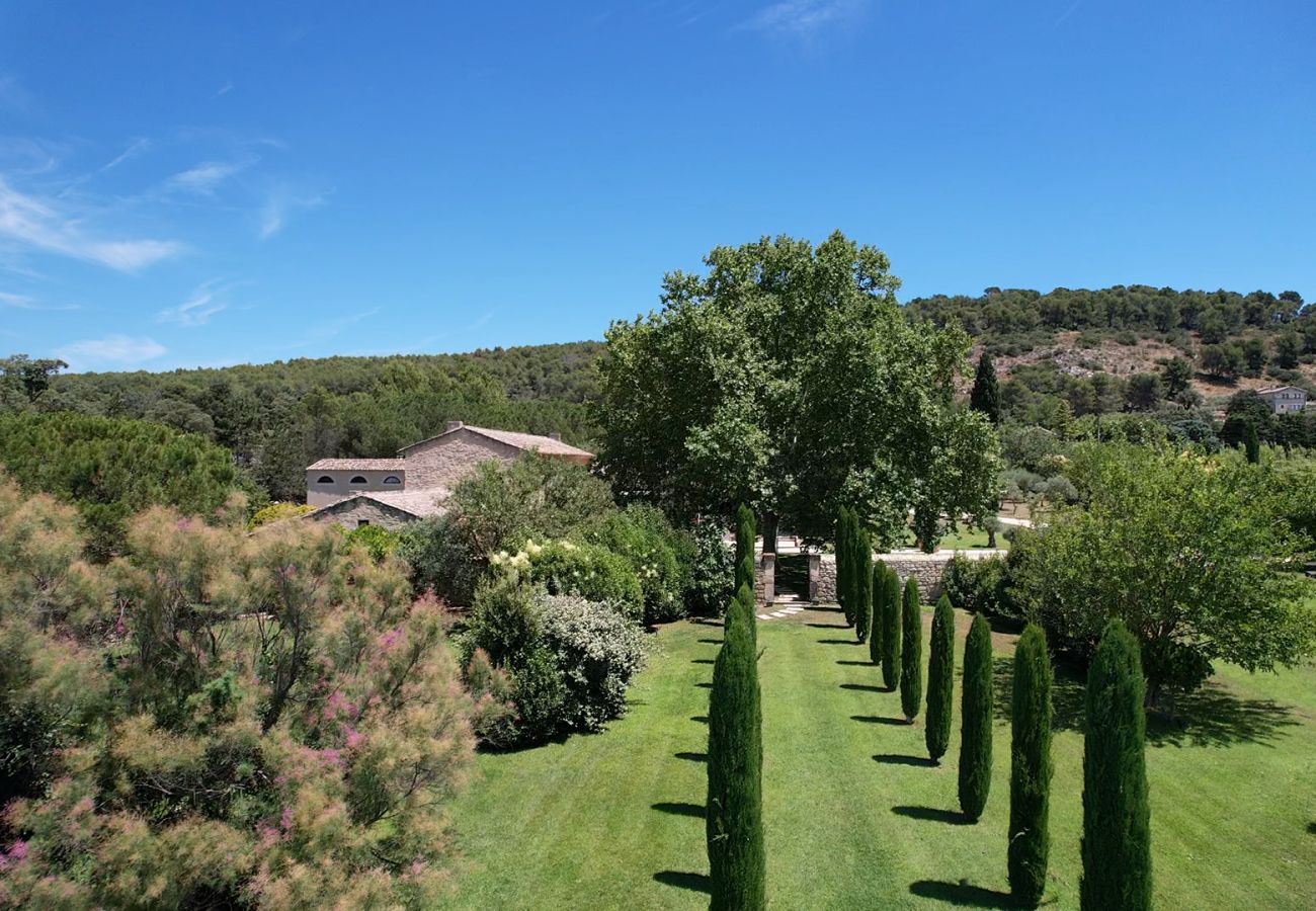 Ferme à Cavaillon - Location vacances mas piscine LES TAILLADES LS2-11