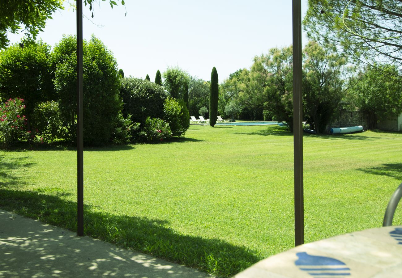 Ferme à Cavaillon - Location vacances mas piscine LES TAILLADES LS2-11