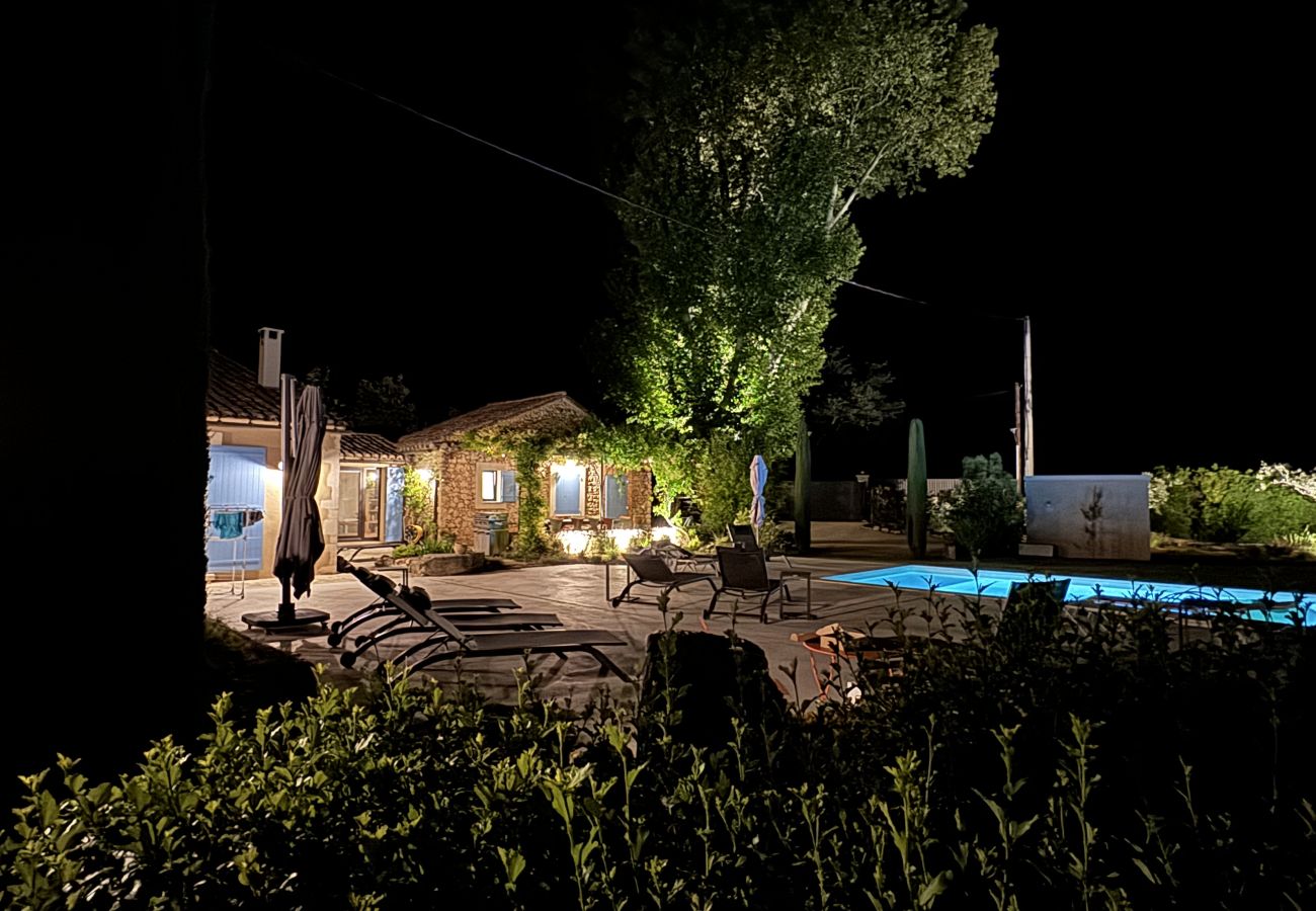 Villa à Robion - Location vacances maison piscine ROBION LS2-326