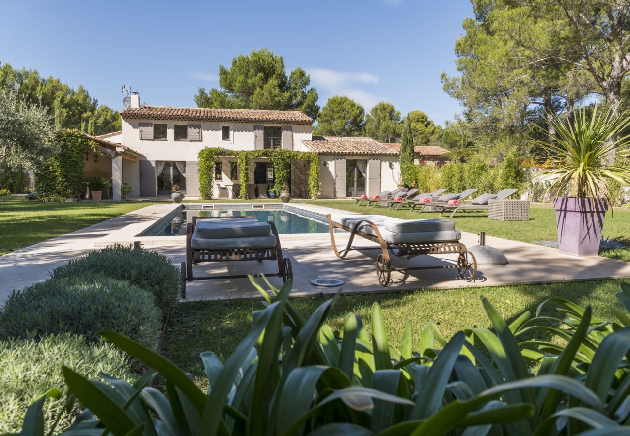 Villa à Lourmarin - Location vacances maison piscine LOURMARIN LS2-385