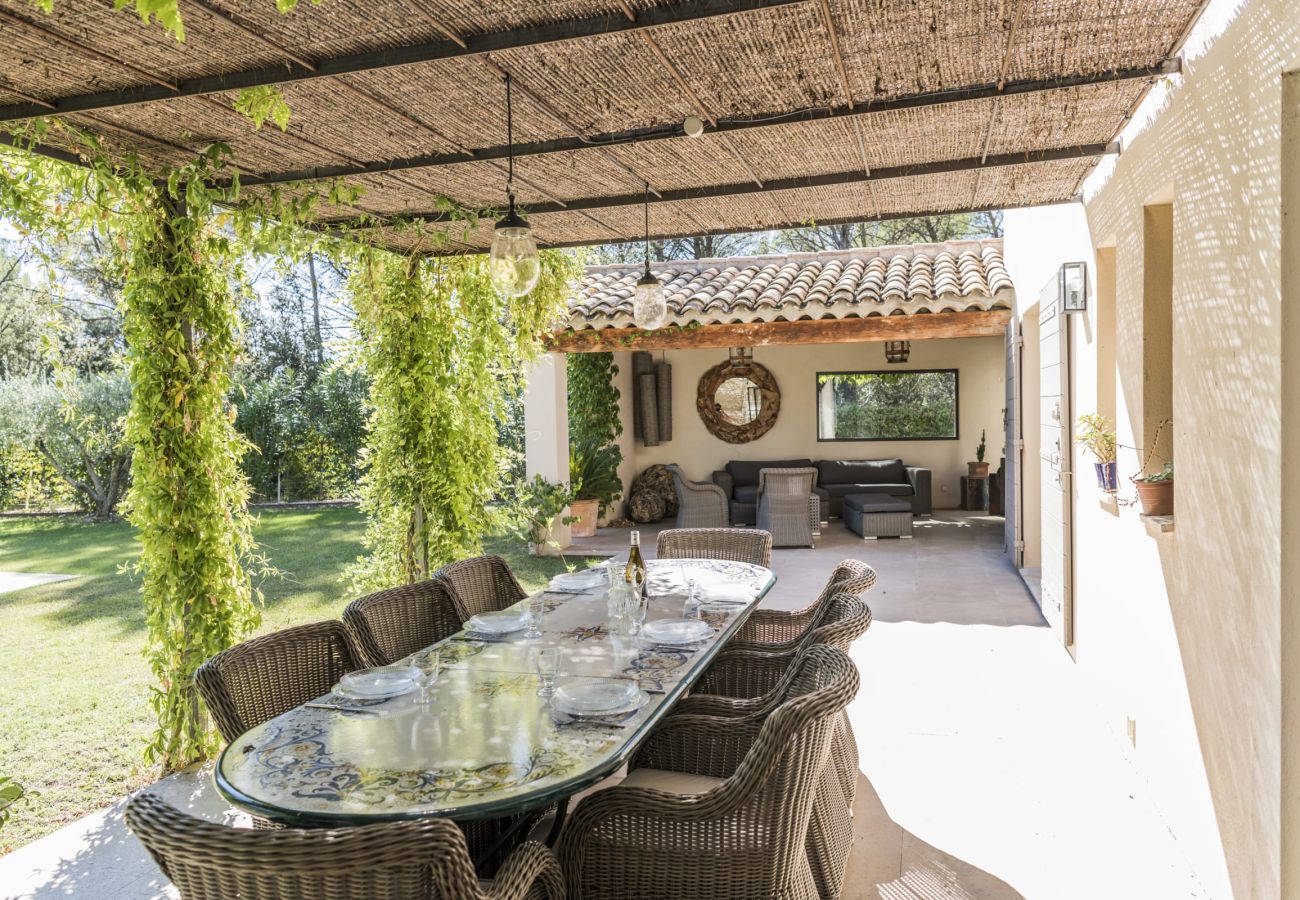 Villa à Lourmarin - Location vacances maison piscine LOURMARIN LS2-385