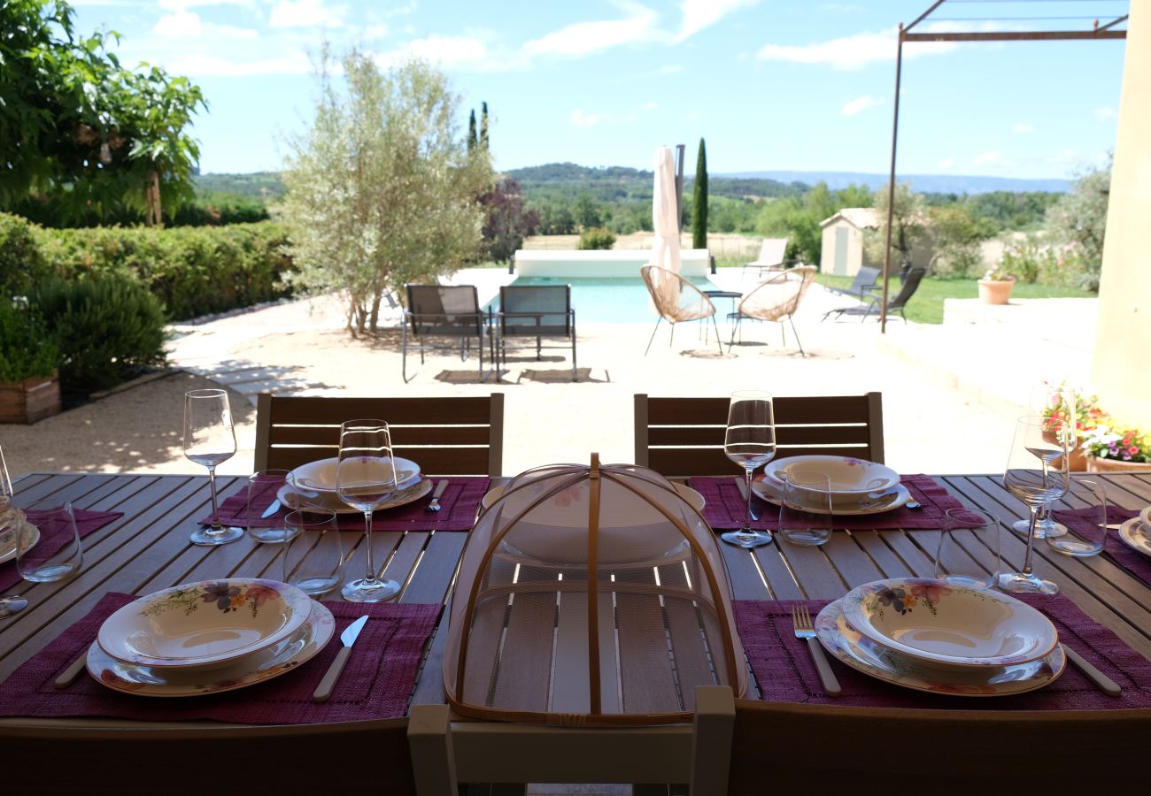 Villa à Roussillon - Location vacances piscine ROUSSILLON LS2-446