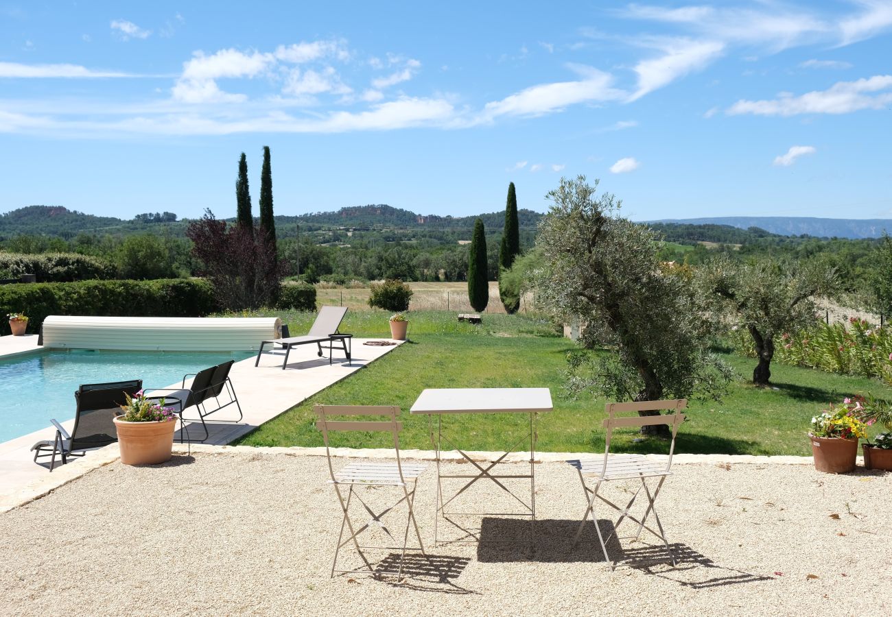 Villa à Roussillon - Location vacances piscine ROUSSILLON LS2-446