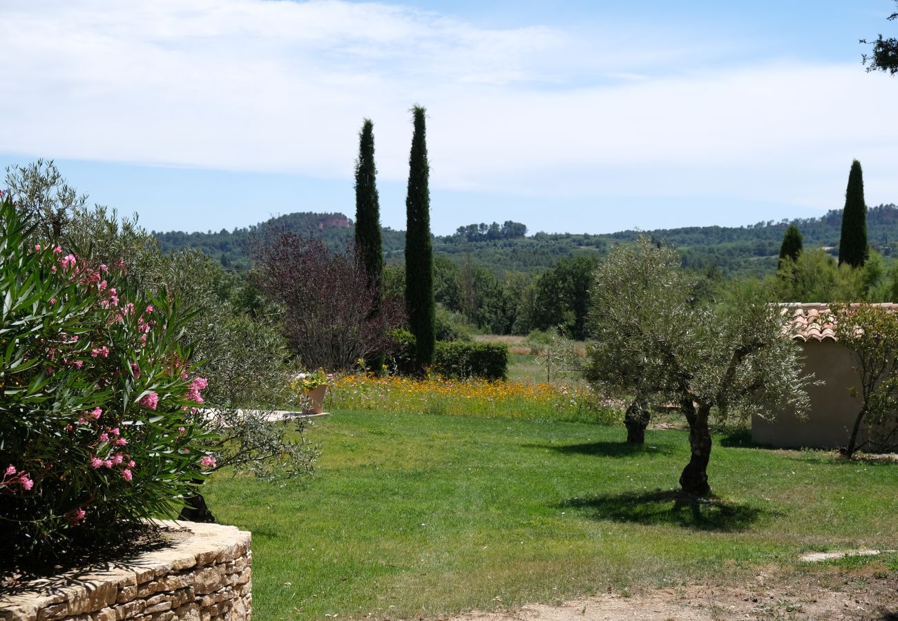 Villa à Roussillon - Location vacances piscine ROUSSILLON LS2-446