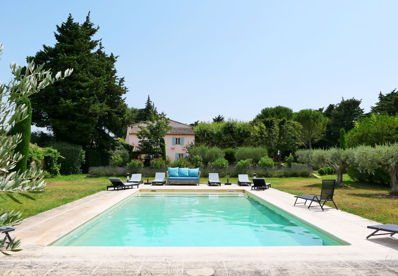 Ferme à Cavaillon - Location vacances mas piscine LES VIGNERES LS2-17