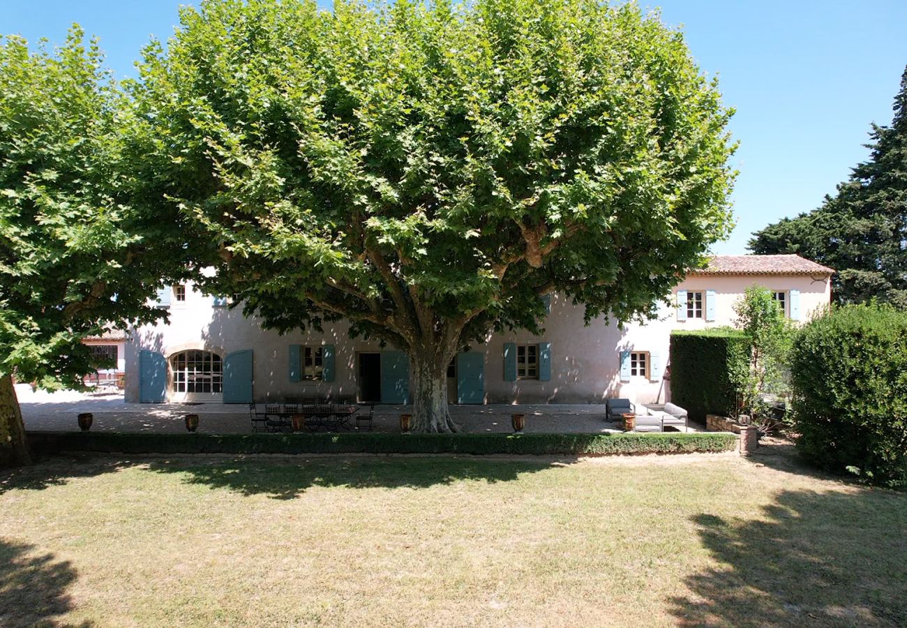 Ferme à Cavaillon - Location vacances mas piscine LES VIGNERES LS2-17