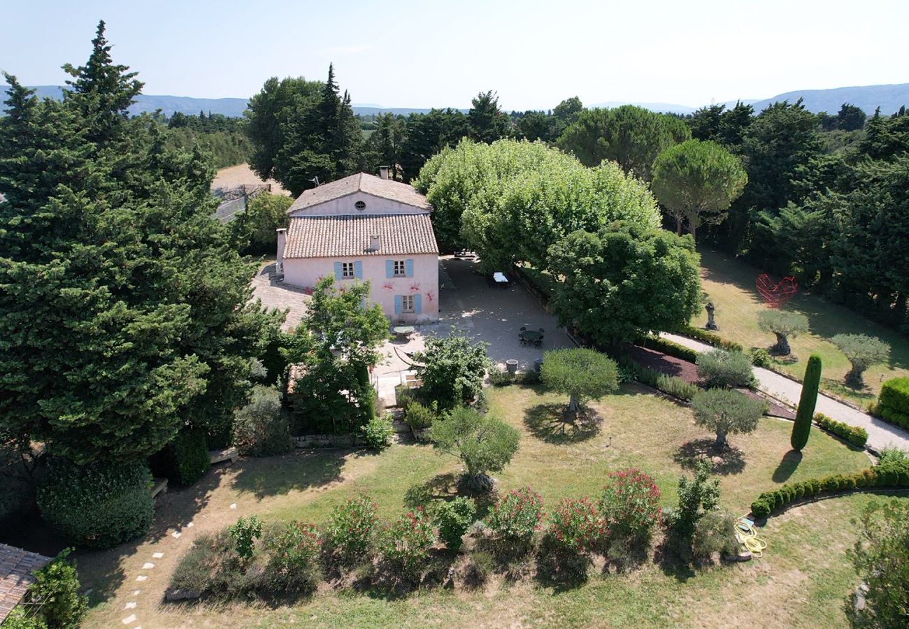 Ferme à Cavaillon - Location vacances mas piscine LES VIGNERES LS2-17