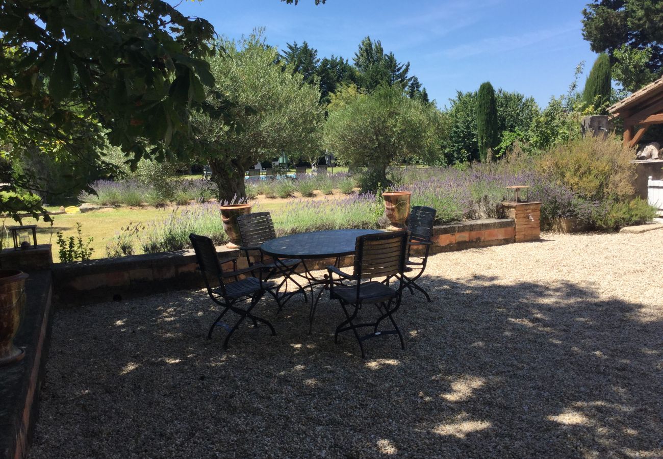 Ferme à Cavaillon - Location vacances mas piscine LES VIGNERES LS2-17